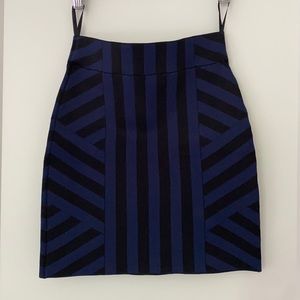 BCBG bodycon mini skirt